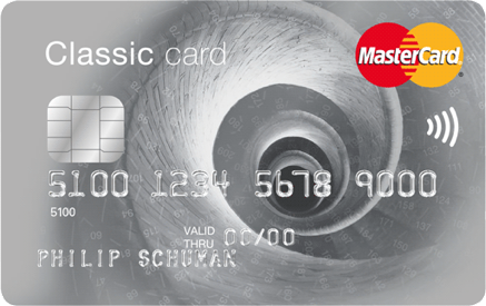mastercard classic prepaid kaart