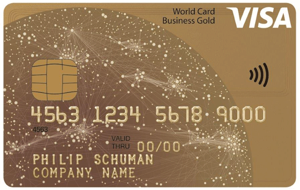 visa world card business gold